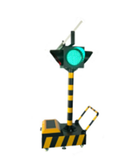 阿拉尔太阳能移动信号灯