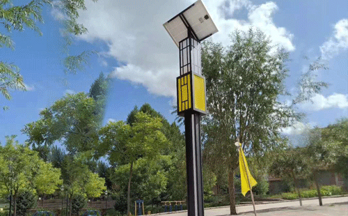 阿拉尔智慧路灯安装